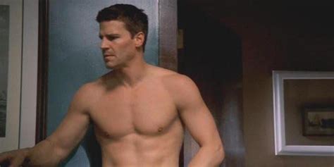 david boreanaz nude|David Boreanaz was naked a LOT on the Buffy set